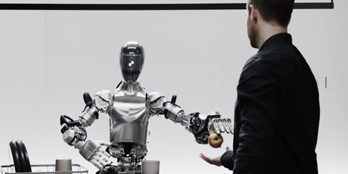 Robot hình người trò chuyện nhờ AI ngôn ngữ của OpenAI